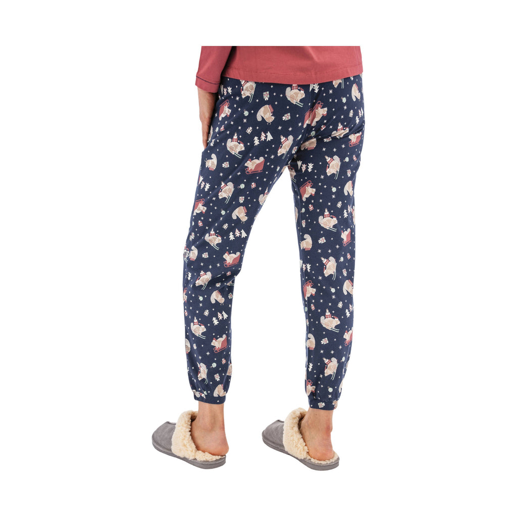 Old Ranch Women's Bucky Organic Pajama Jogger - Black Iris - ONLINE STORE CREDIT/EXCHANGE ONLY - Lenny's Shoe & Apparel