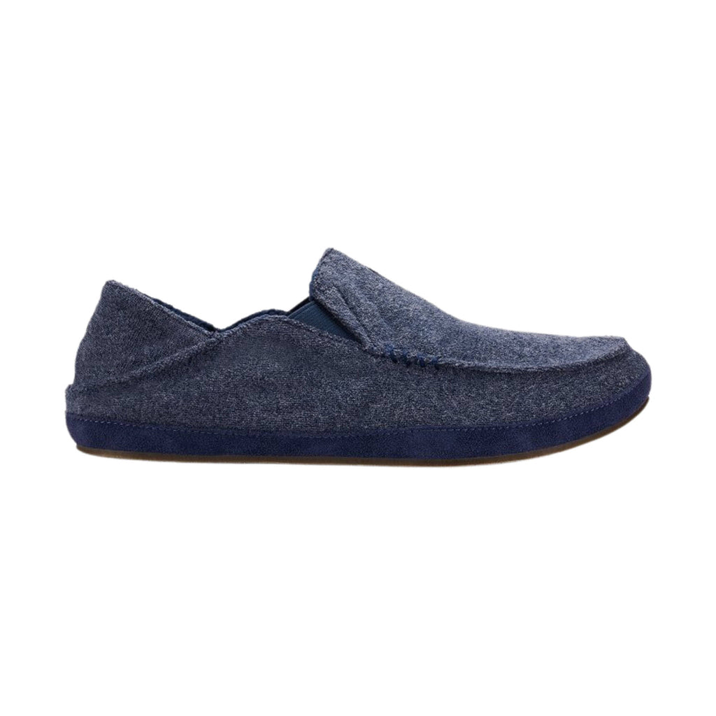 Olulkai Men's Moloa Hulu Slipper - Mood Indigo - Lenny's Shoe & Apparel