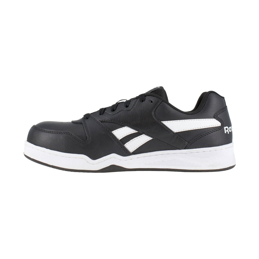 Reebok Work Men's Low Cut Composite Toe Work Shoes - Black/White - Lenny's Shoe & Apparel