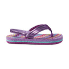 Reef Kids' Little Ahi Flip Flop - Lavender Hearts - Lenny's Shoe & Apparel