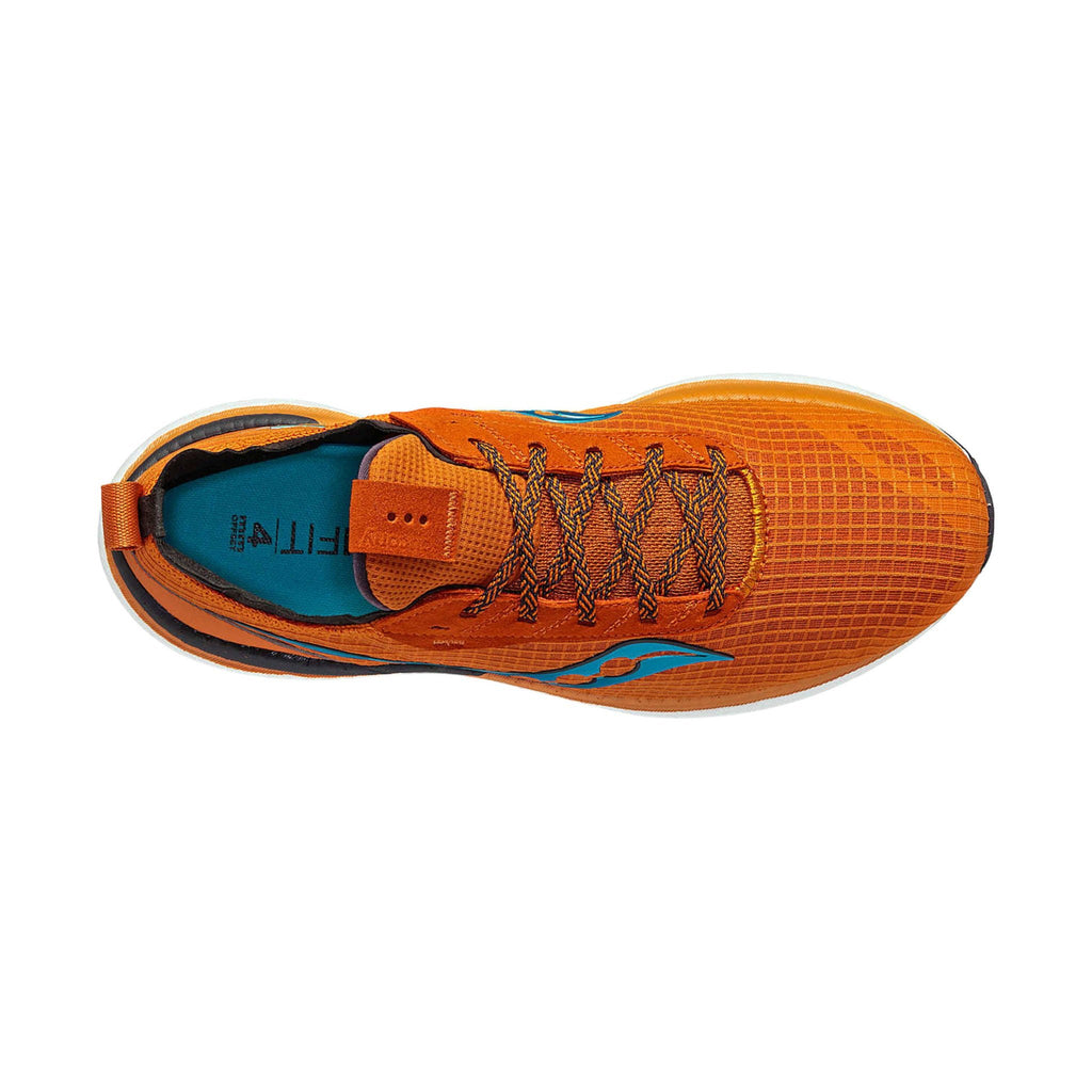 Saucony Men's Freedom Crossport Running Shoes - Clay/Basalt - Lenny's Shoe & Apparel