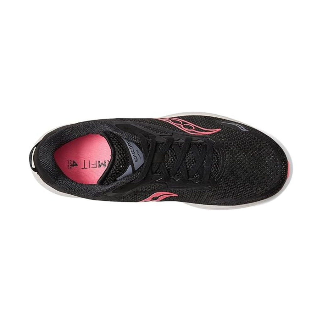 Saucony Women's Axon 3 Running Shoes - Black/Vizi Pink - ONLINE STORE CREDIT/EXCHANGE ONLY - Lenny's Shoe & Apparel