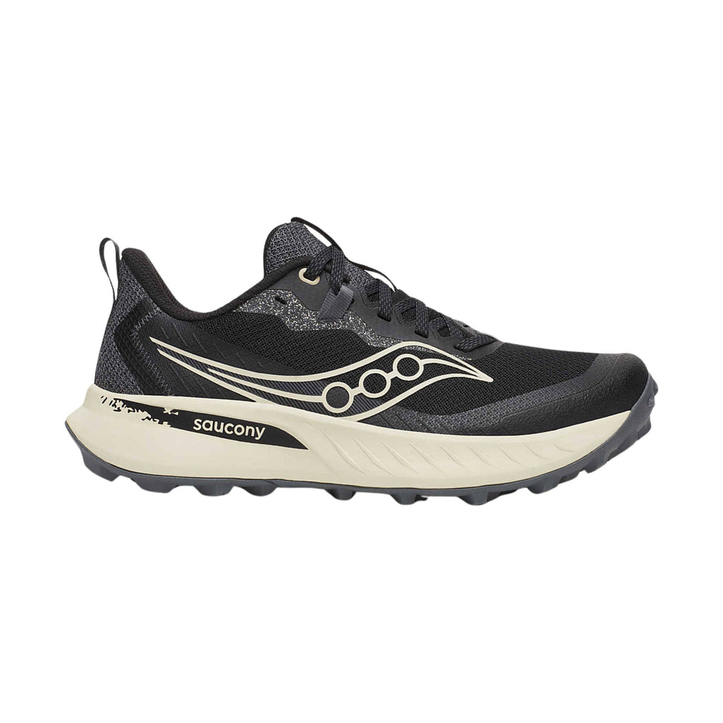 Saucony Women's Peregrine 15 Hiking Shoes - Black/Pearl - Lenny's Shoe & Apparel