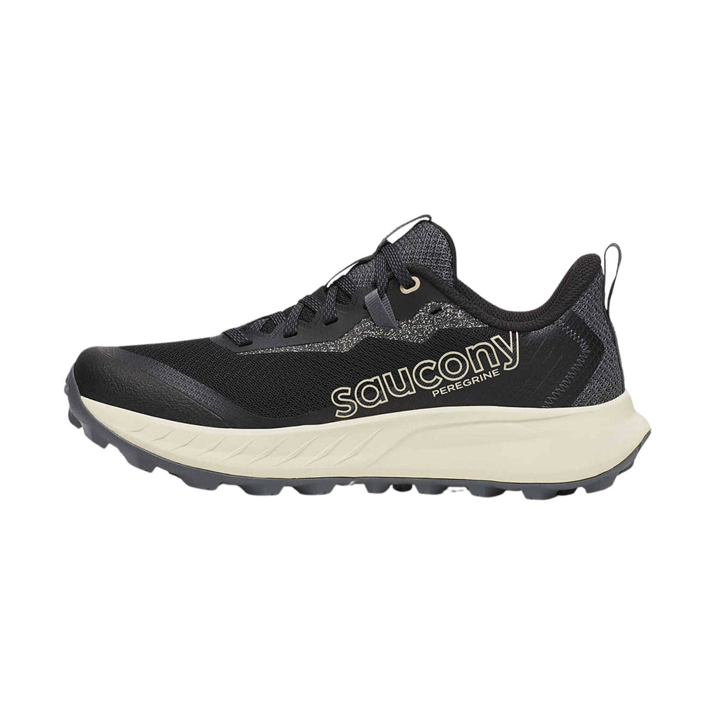 Saucony Women's Peregrine 15 Hiking Shoes - Black/Pearl - Lenny's Shoe & Apparel