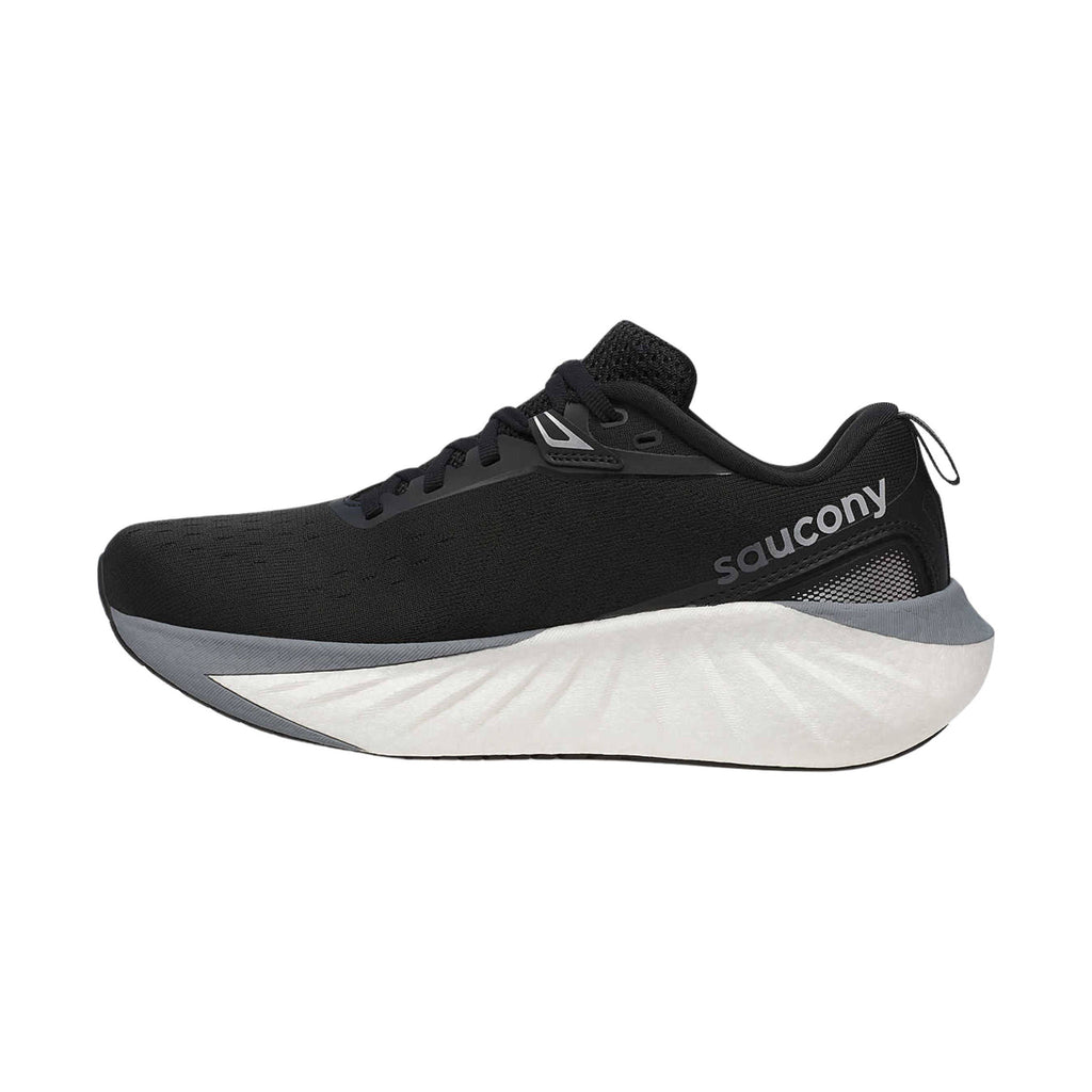 Saucony Women's Triumph 22 Running Shoes - Black/White - Lenny's Shoe & Apparel