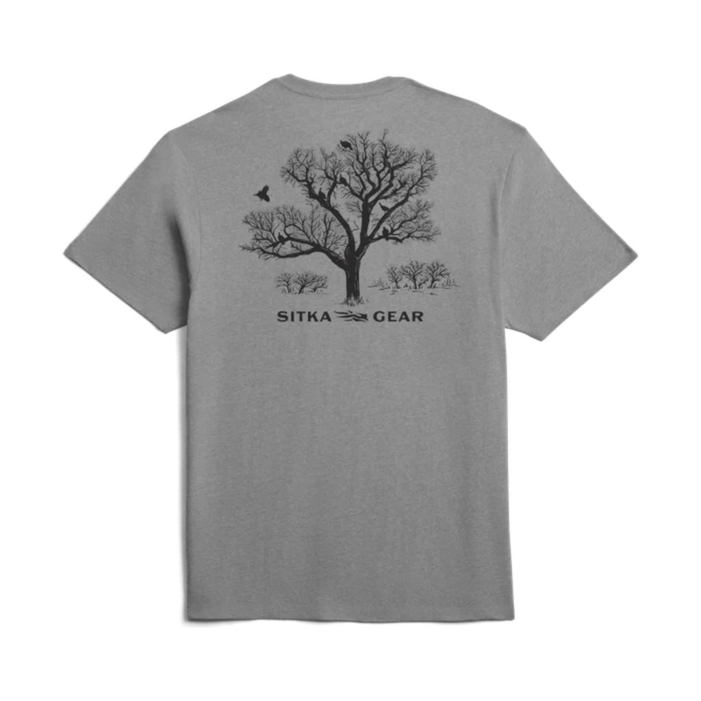 Sitka Men's Roost Tee - Medium Grey Heather - Lenny's Shoe & Apparel