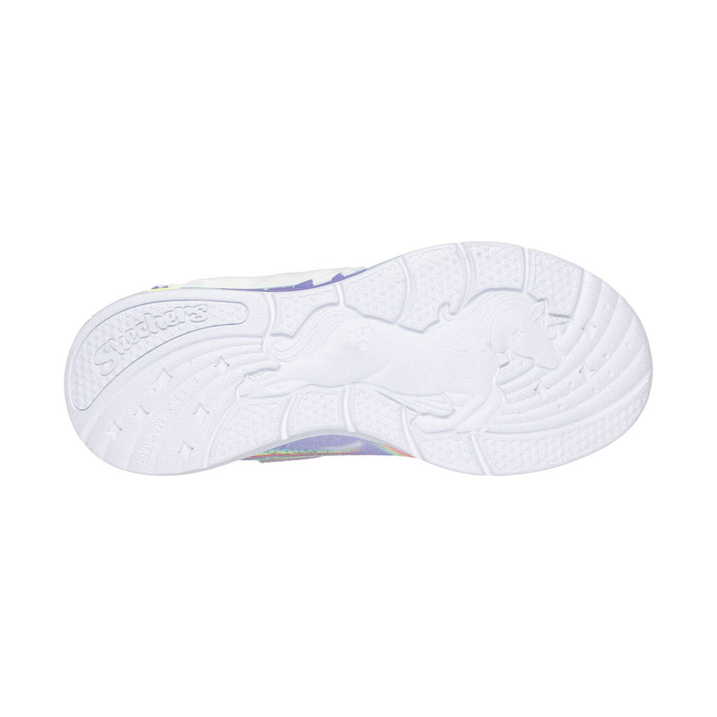 Skechers Kids' S Lights Unicorn Chaser Shoes - Lavender Multi - Lenny's Shoe & Apparel