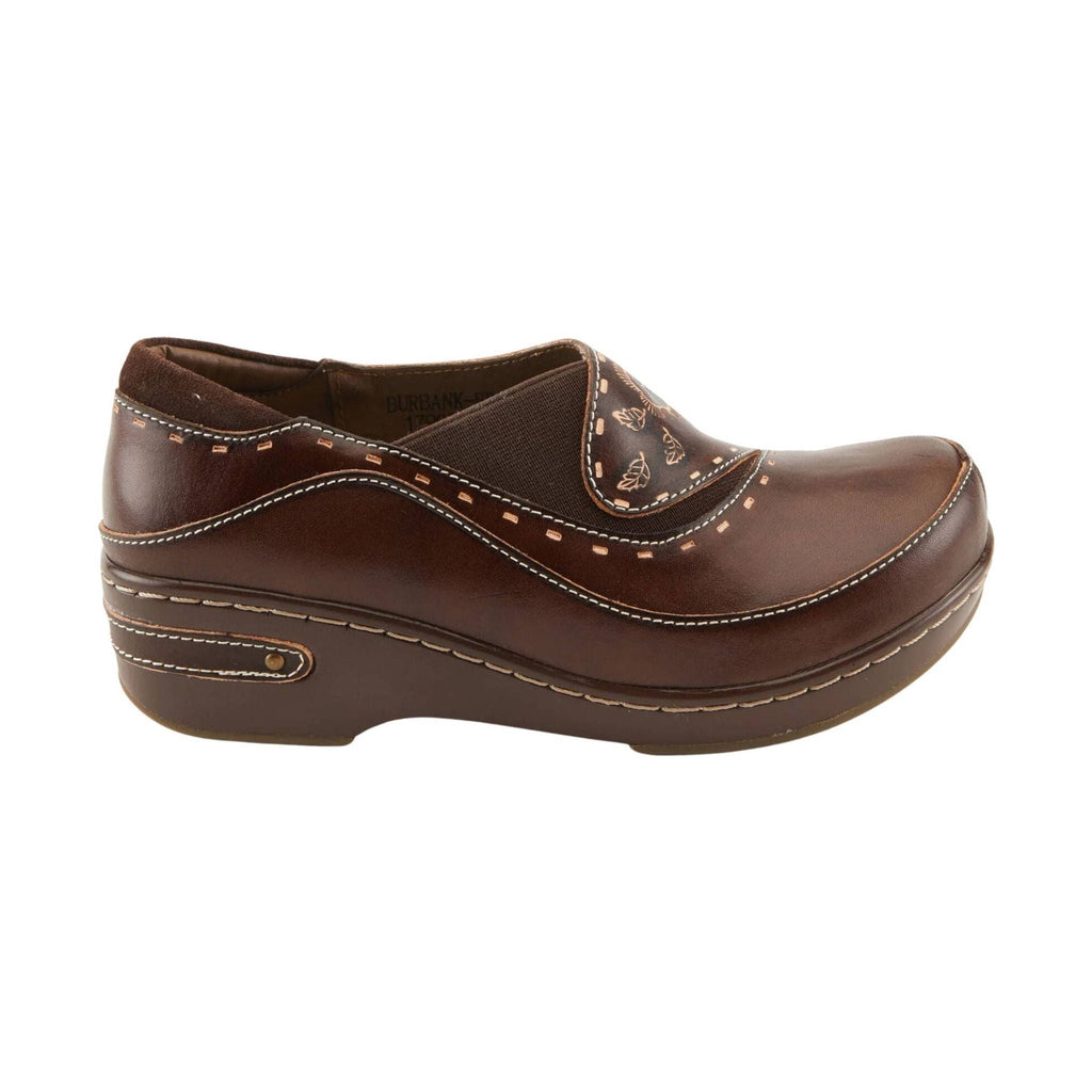 Spring Step L'artiste Women's Burbank Clogs - Brown - Lenny's Shoe & Apparel