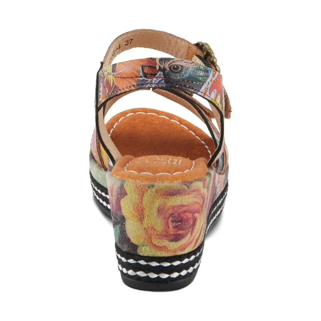 Spring Step L'Artiste Women's Flavour Sandals - Camel Multi - Lenny's Shoe & Apparel