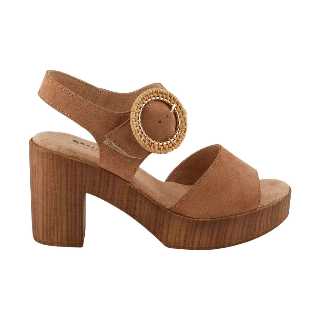 Spring Step Women's Gamona Sandals - Tan Suede - Lenny's Shoe & Apparel