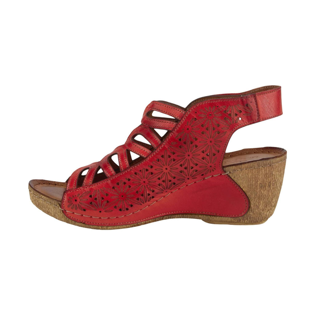 Spring Step Women's Inocencia Sandals - Red - Lenny's Shoe & Apparel