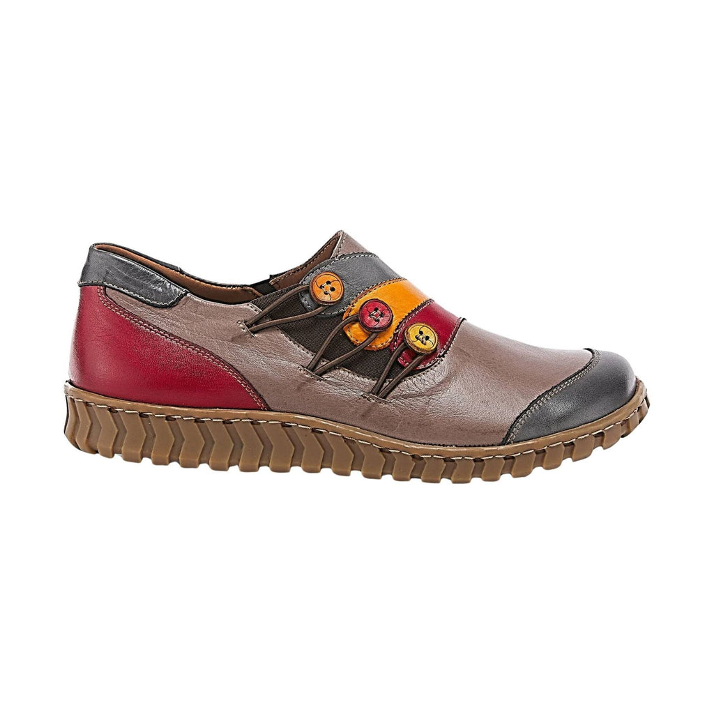 Spring Step Women's Neeta Shoes - Grey Multi - Lenny's Shoe & Apparel