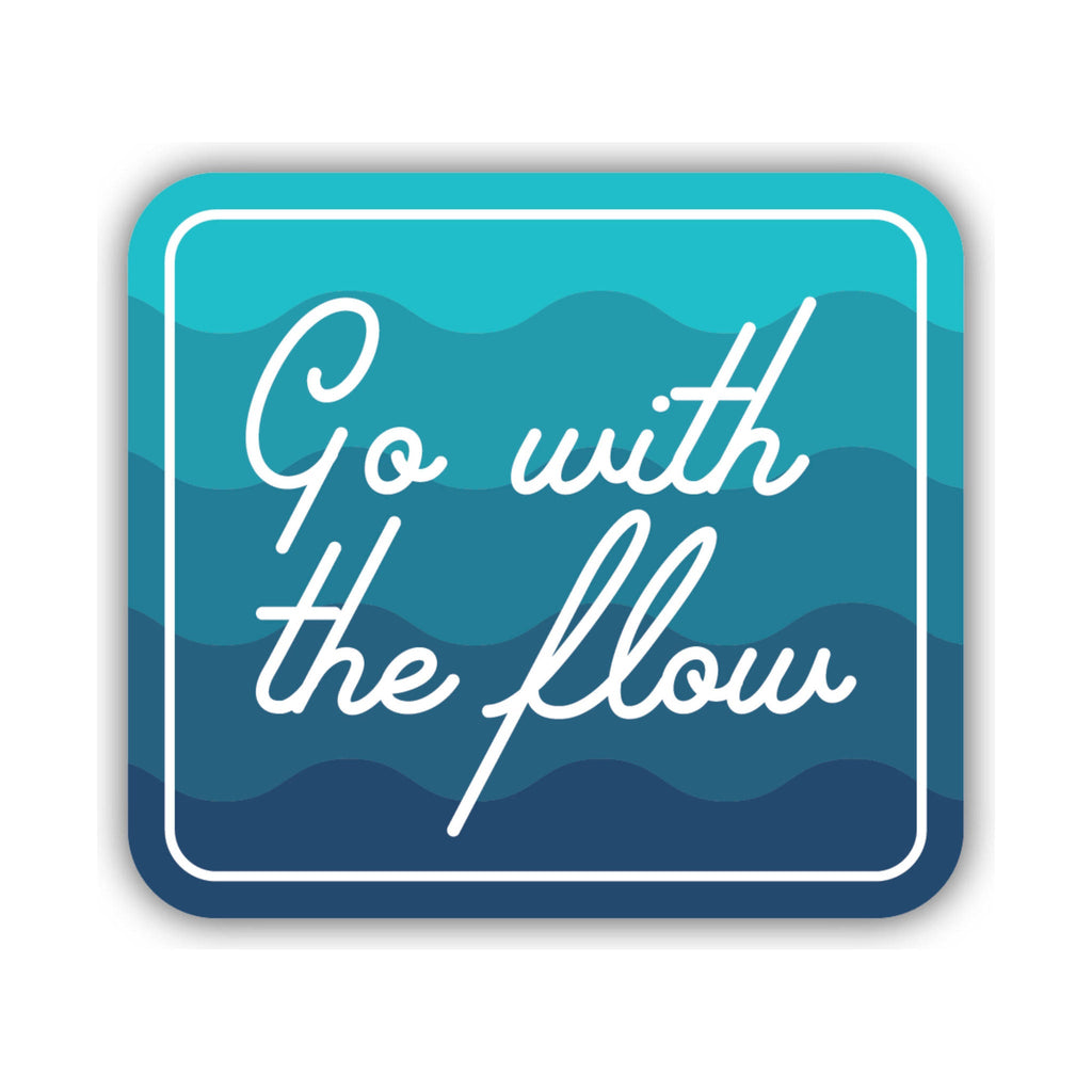 Sticker Northwest Go With The Flow - Lenny's Shoe & Apparel