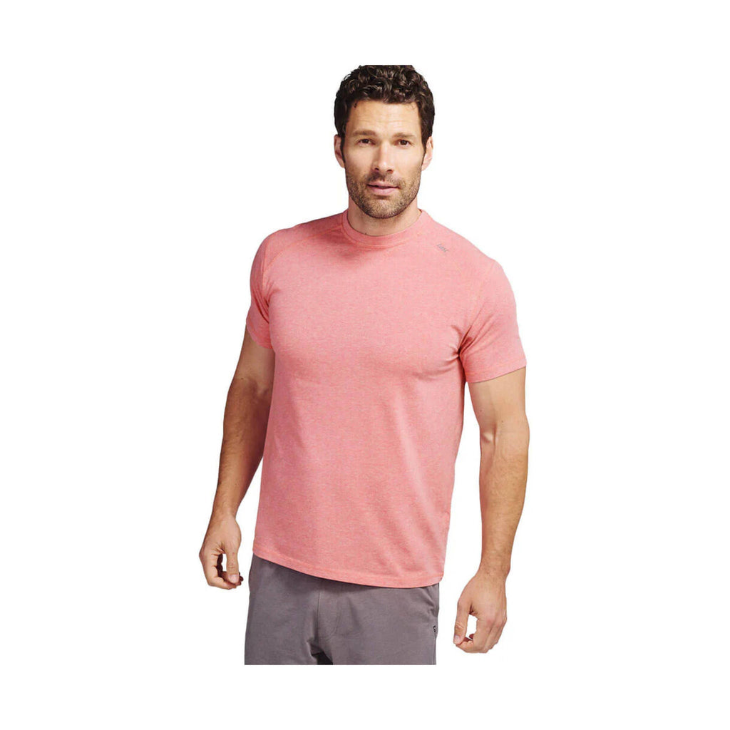 Tasc Men's Carrollton Fitness Tee - Punch Heather - Lenny's Shoe & Apparel