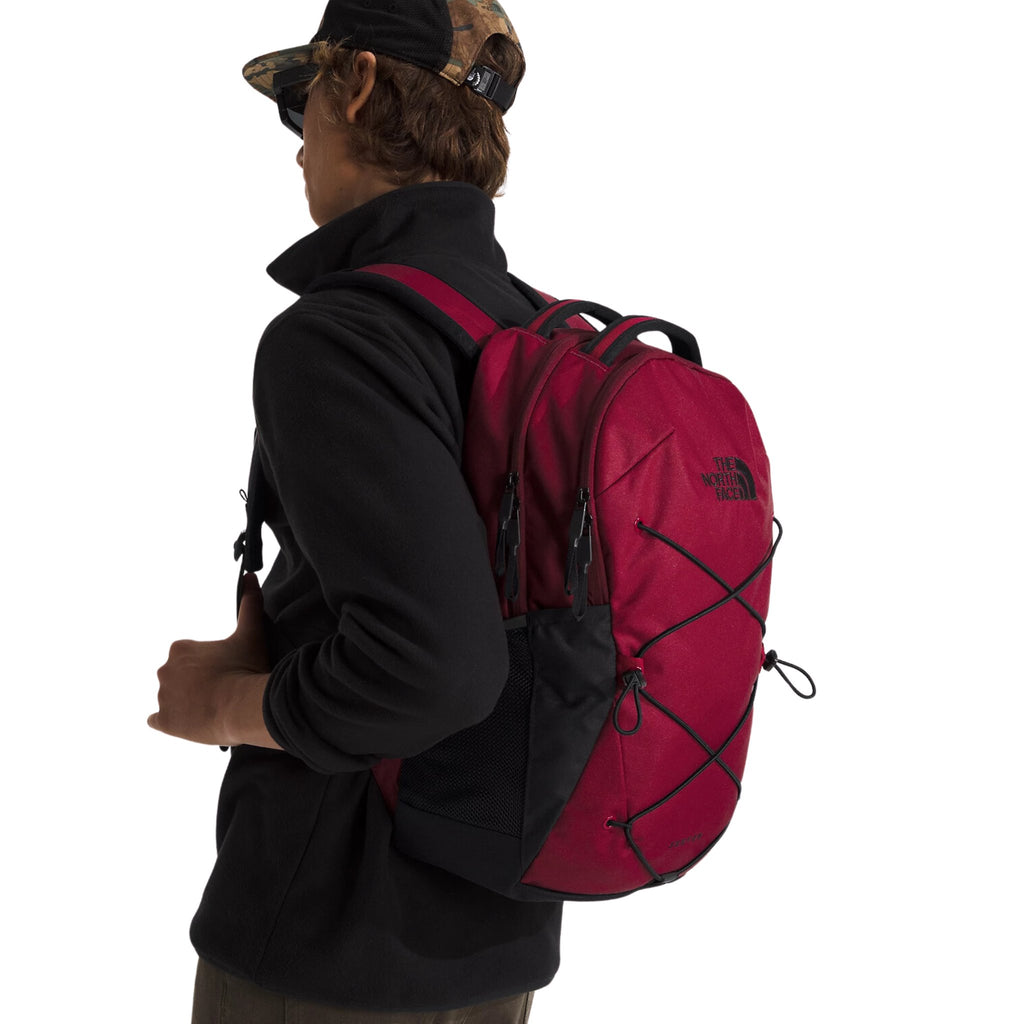 The North Face Jester Backpack - Beetroot/TNF Black - Lenny's Shoe & Apparel