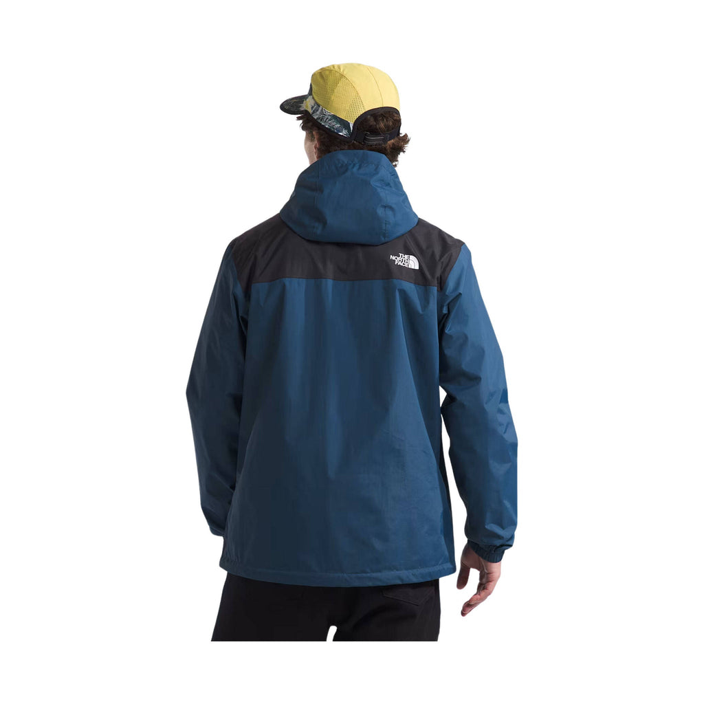 The North Face Men's Antora Rain Jacket - Shady Blue/TNF Black - Lenny's Shoe & Apparel