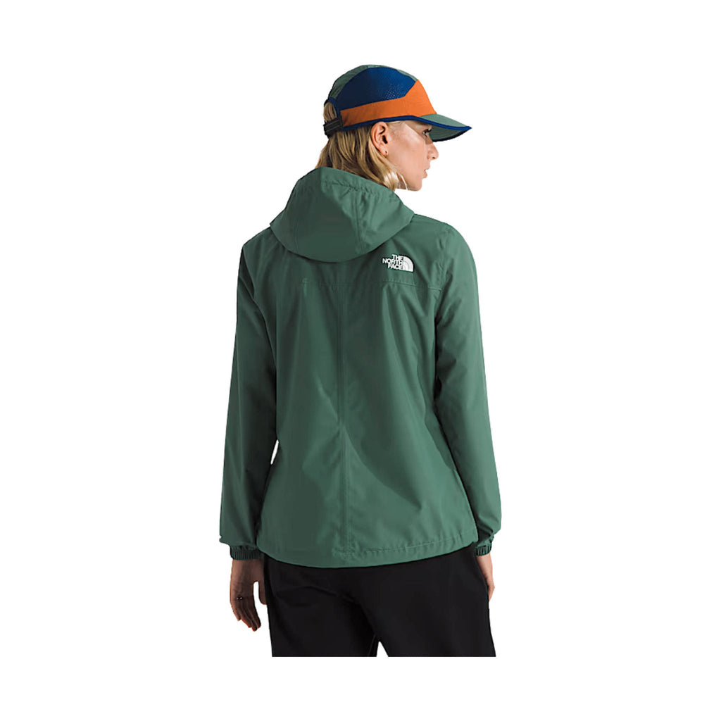 The North Face Women's Antora Rain Jacket - Duck Green - Lenny's Shoe & Apparel