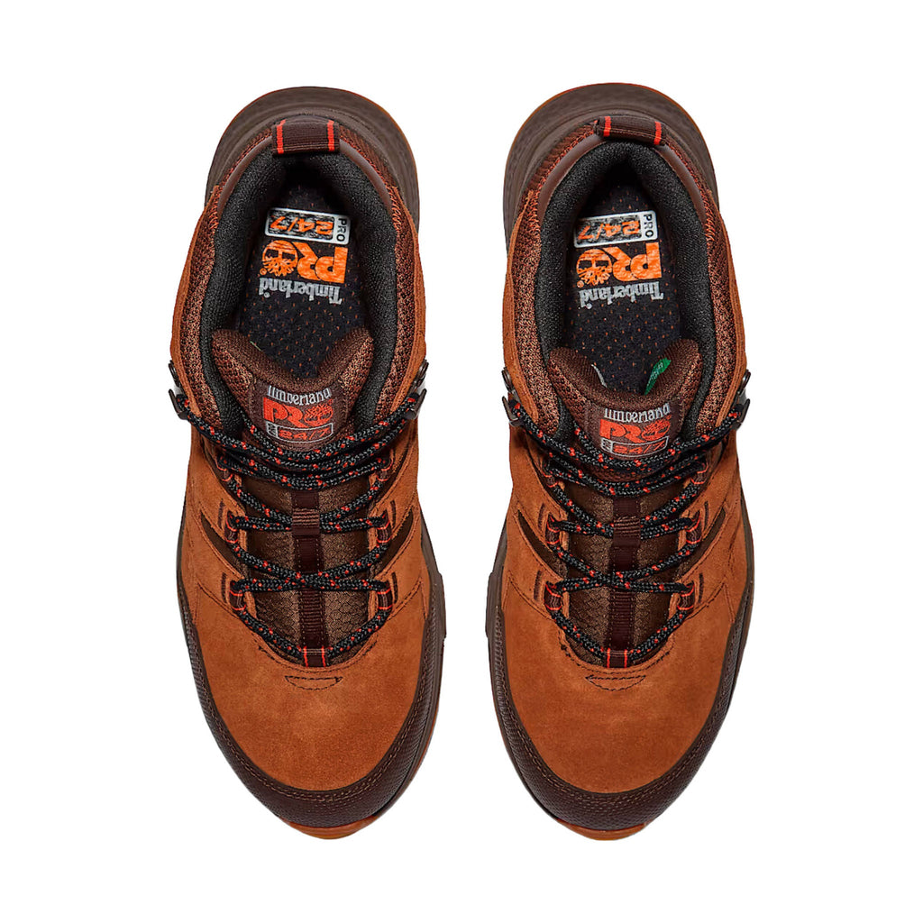 Timberland Pro Men's Switchback LT Steel Toe Work Boots - Brown - Lenny's Shoe & Apparel