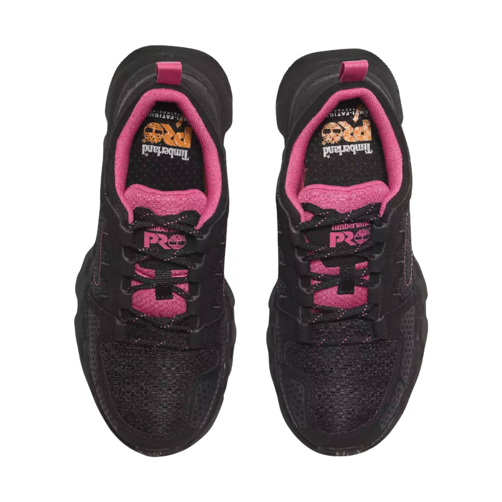 Timberland Pro Women's EV Powertrain Composite Toe Work Shoes - Black/Pink - Lenny's Shoe & Apparel