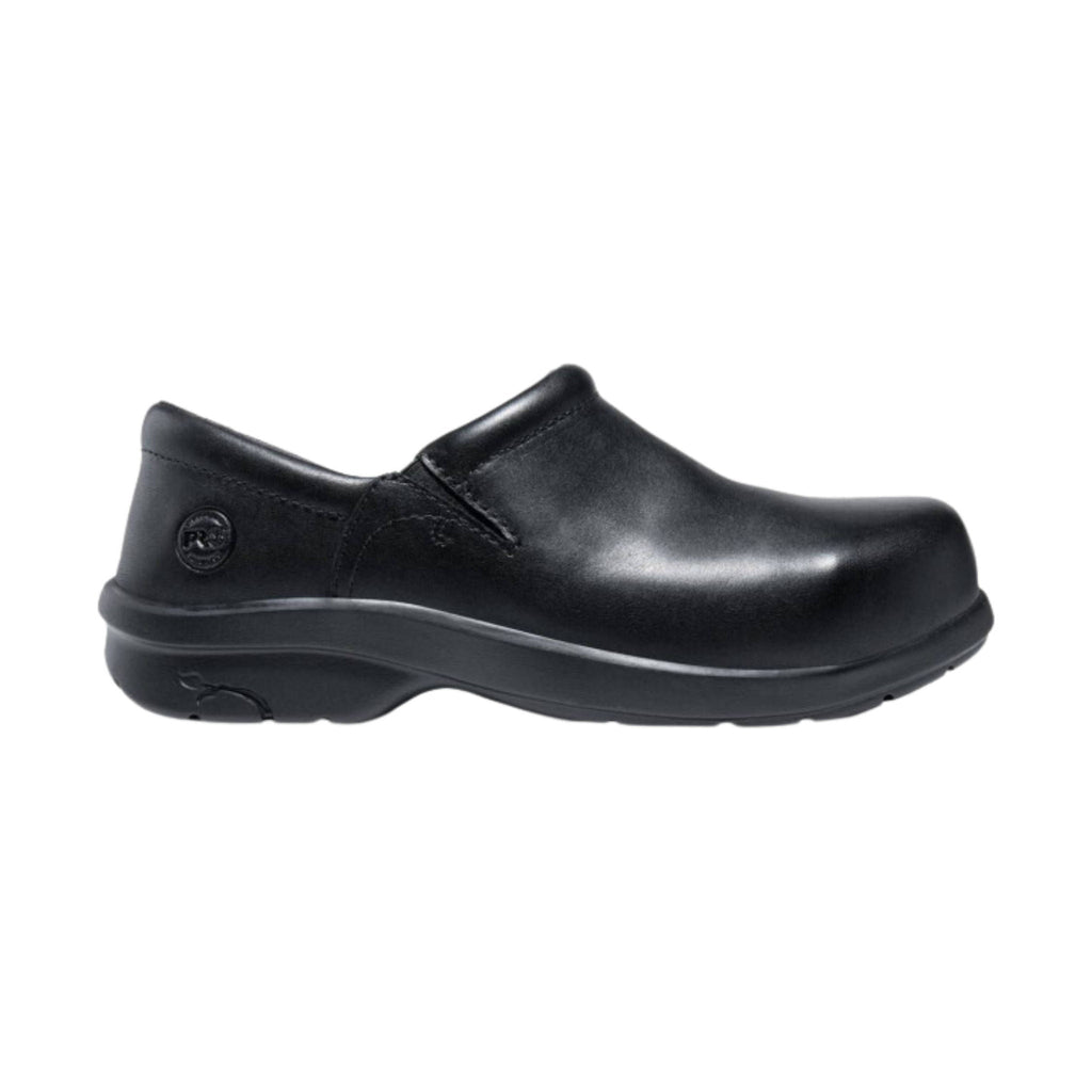 Timberland Pro Women's Newbury ESD Slip On Alloy Toe Work Shoes - Black - Lenny's Shoe & Apparel