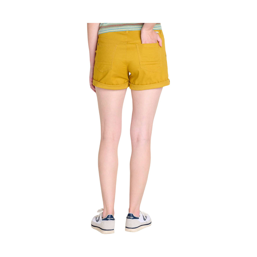 Toad & Co. Women's Earthworks Camp Short - Pollen - ONLINE STORE CREDIT/EXCHANGE ONLY - Lenny's Shoe & Apparel