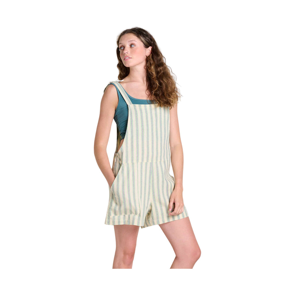 Toad & Co Women's Taj Hemp Shorterall - Barley Stripe - Lenny's Shoe & Apparel