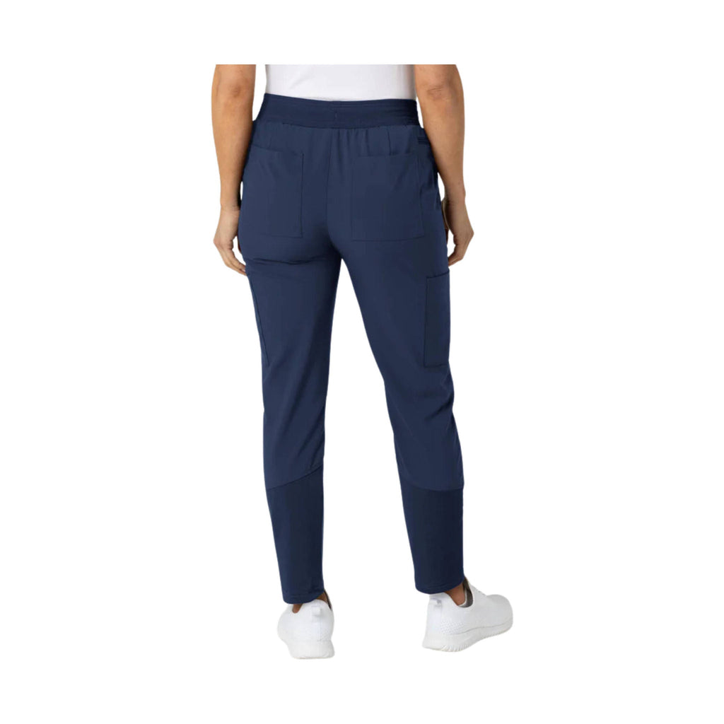 Wonder Wink Women's Flex n Reach Track Scrub Pant - Navy - Lenny's Shoe & Apparel