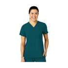 Wonder Wink Women's Flex n Reach V Neck Scrub Top - Caribbean - Lenny's Shoe & Apparel