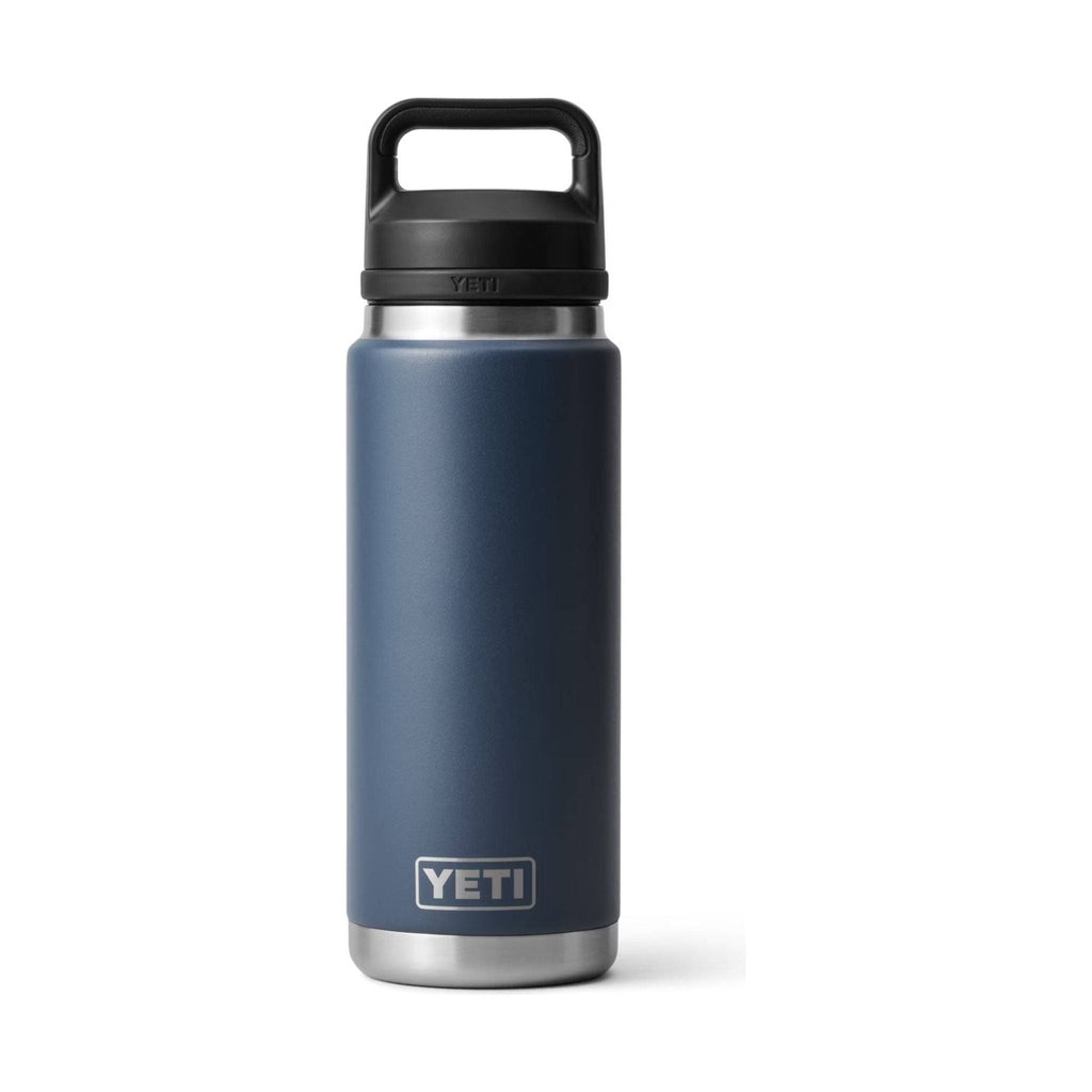 YETI Rambler 26 oz Bottle W/ Chug Cap - Navy - Lenny's Shoe & Apparel