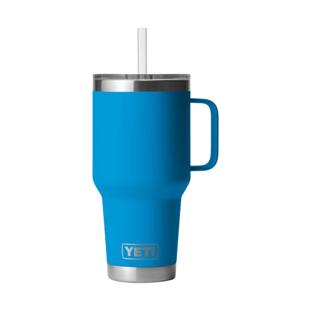 YETI Rambler 35 oz Straw Mug - Big Wave Blue - Lenny's Shoe & Apparel