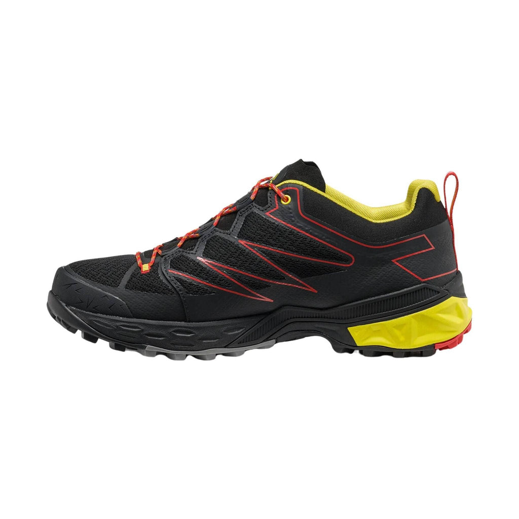 Asolo Men's Softrock Hiking Shoes - Black/Yellow - Lenny's Shoe & Apparel