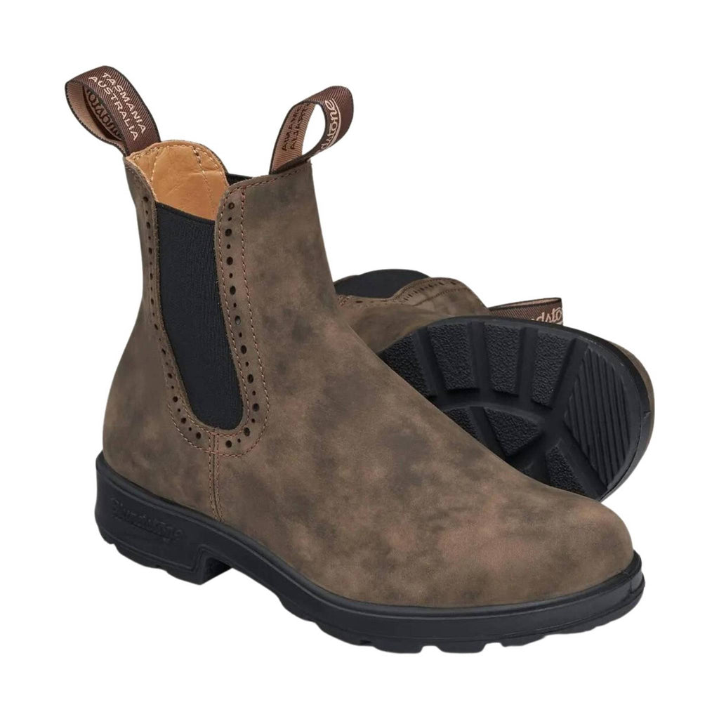 Blundstone Women's Original High Top Boots - Rustic Brown - Lenny's Shoe & Apparel