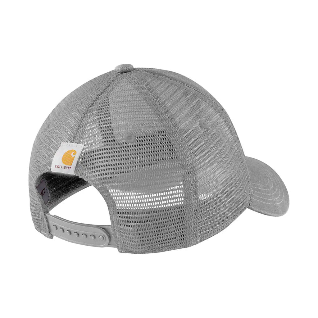 Carhartt Canvas Mesh Cap - Asphalt/Black - Lenny's Shoe & Apparel