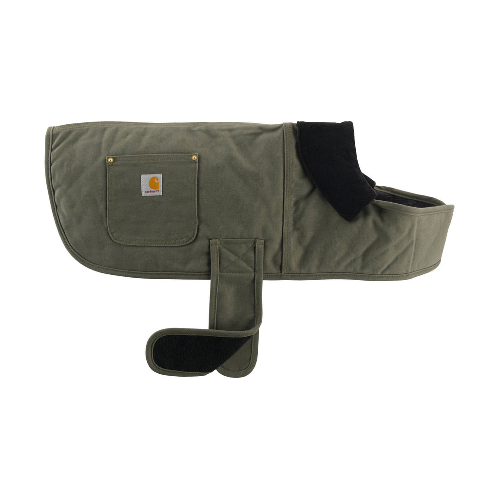 Carhartt Firm Duck Insulated Dog Chore Coat - Army Green - Lenny's Shoe & Apparel