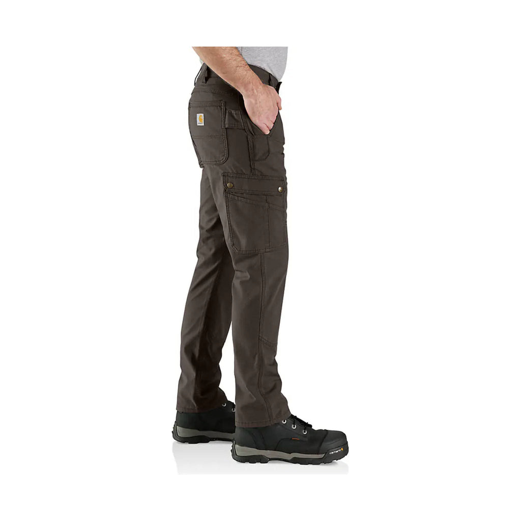 Carhartt Men's Cargo Relaxed Fit Rugged Flex Work Pant - Dark Coffee - Lenny's Shoe & Apparel