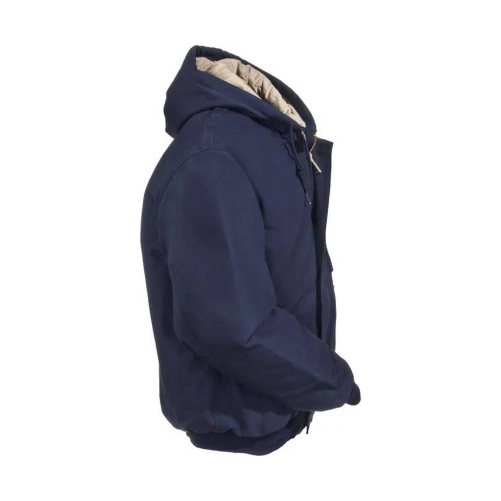 Carhartt Men's Flame Resistant Duck Active Jacket - Dark Navy - Lenny's Shoe & Apparel