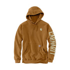 Carhartt Men's Rain Defender Loose Fit Midweight Graphic Hoodie - Brown - Lenny's Shoe & Apparel