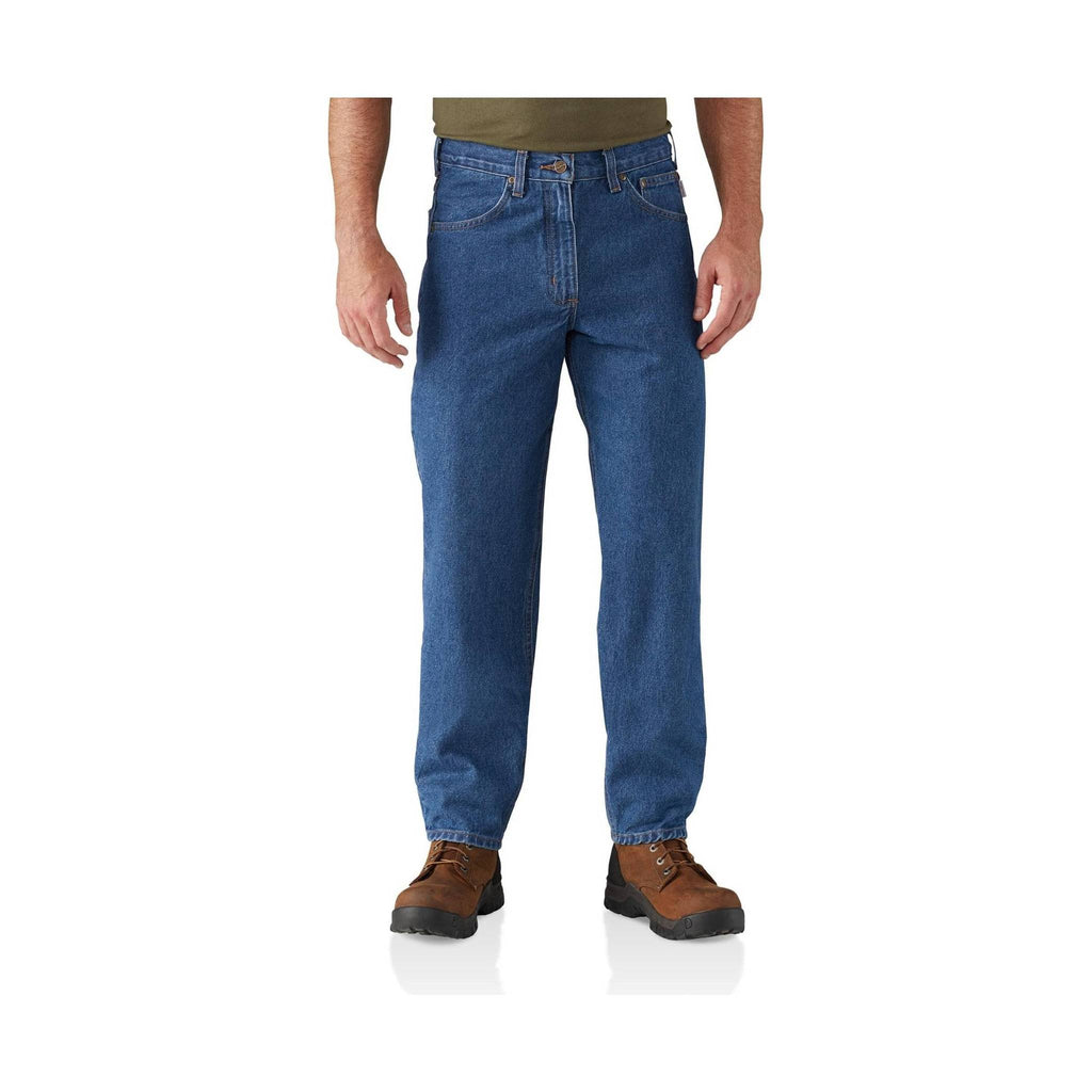 Carhartt Men's Relaxed Fit Tapered Leg Jean - Darkstone - Lenny's Shoe & Apparel