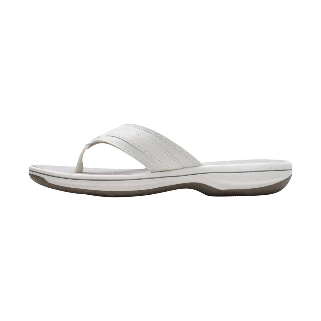 Clarks Women's Breeze Sea - White Synthetic - Lenny's Shoe & Apparel