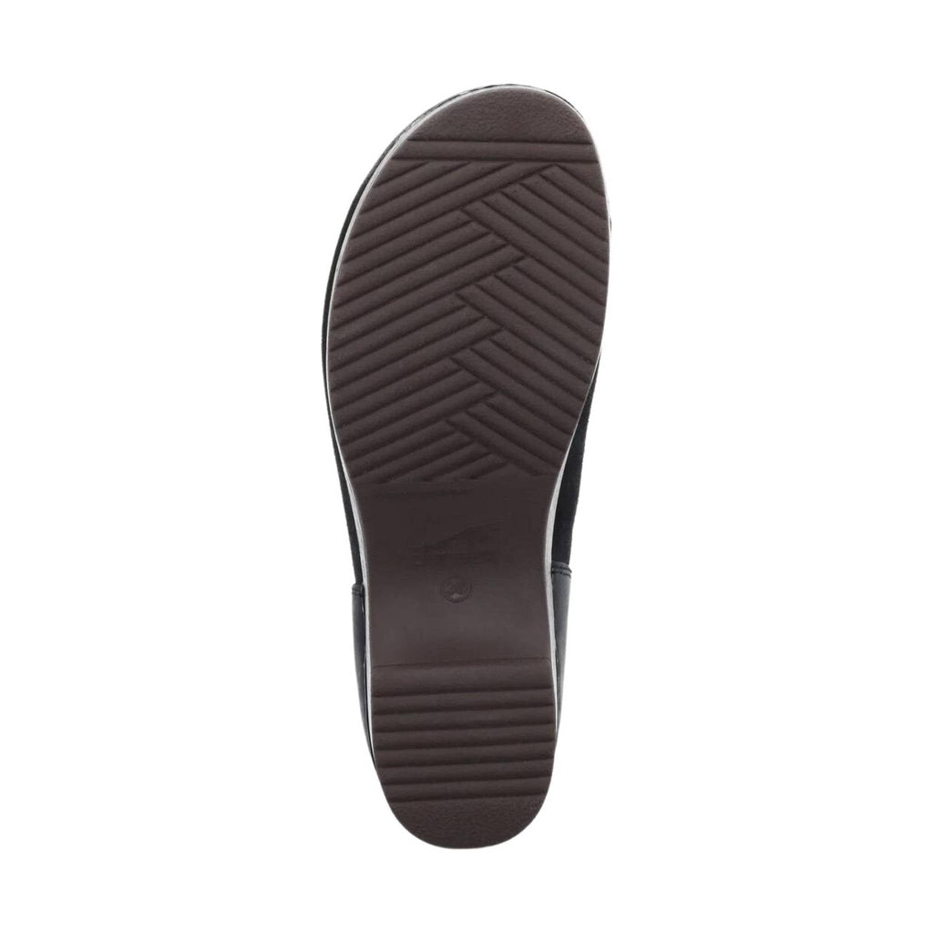 Dansko Women's Brenna - Black Burnished Suede - Lenny's Shoe & Apparel