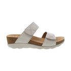 Dansko Women's Maddy Sandal - Ivory Milled Nubuck - Lenny's Shoe & Apparel