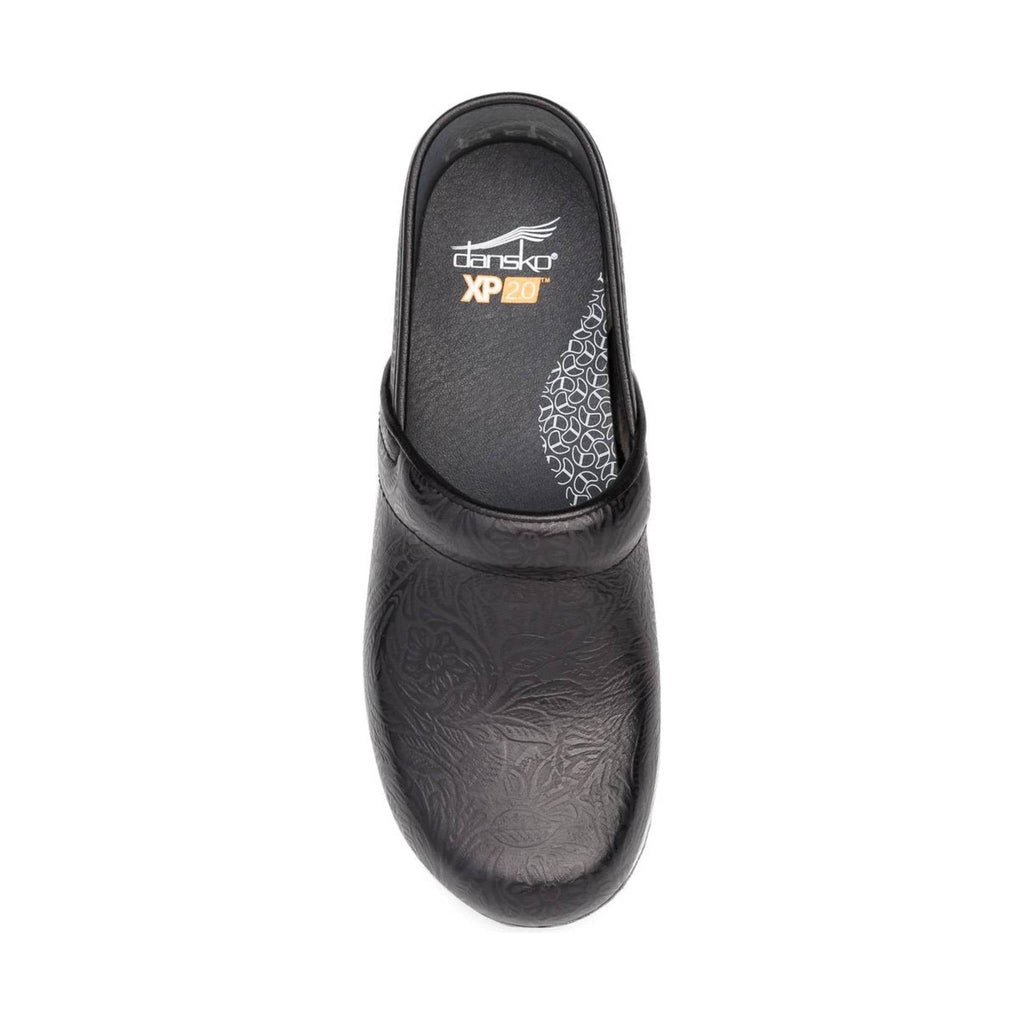 Dansko Women's XP 2.0 - Black Floral Tooled - Lenny's Shoe & Apparel