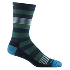 Darn Tough Vermont Men's Oxford Crew Lightweight Lifestyle Sock - Eclipse - Lenny's Shoe & Apparel