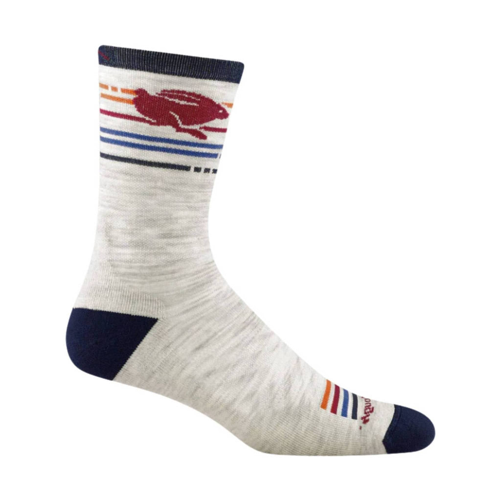 Darn Tough Vermont Men's Pacer Micro Crew Ultra Lightweight Running Sock - Ash - Lenny's Shoe & Apparel