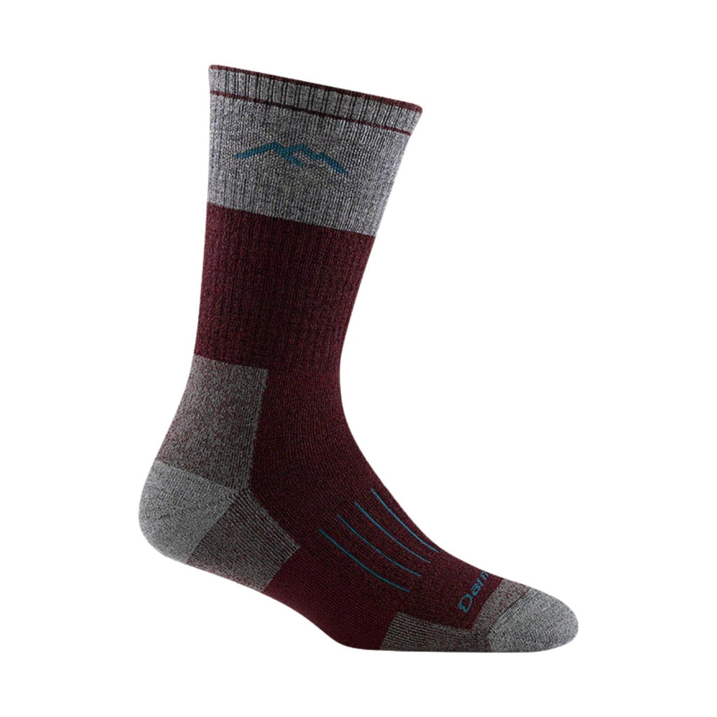 Darn Tough Vermont Women's Boot Heavyweight Hunting Sock - Burgundy - Lenny's Shoe & Apparel