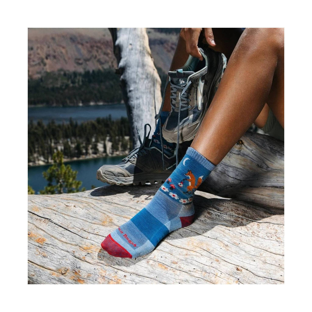 Darn Tough Vermont Women's Critter Club Lightweight Hiking Sock - Vapor - Lenny's Shoe & Apparel