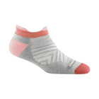 Darn Tough Vermont Women's Run No Show Tab Ultra Lightweight Sock - Ash - Lenny's Shoe & Apparel