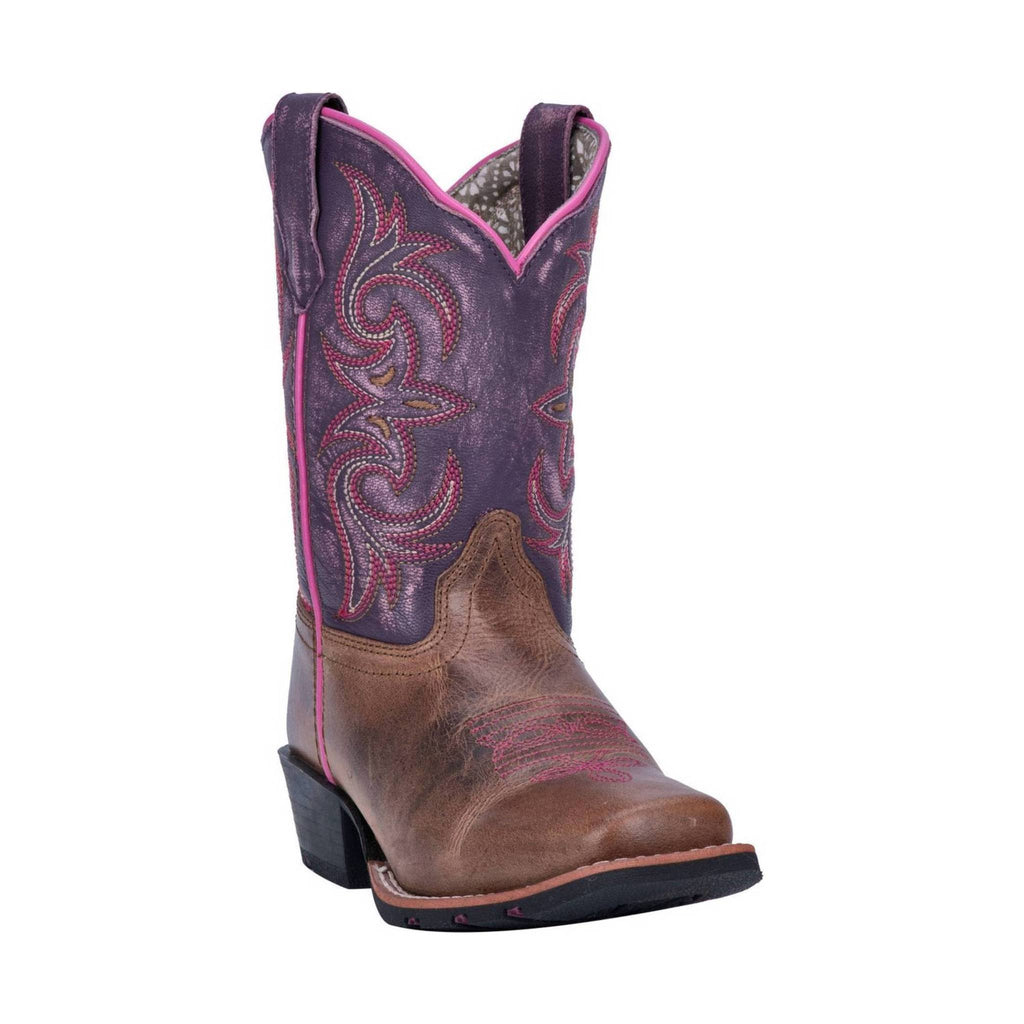 Dingo Kids' Majesty Boot - Tan Purple - Lenny's Shoe & Apparel