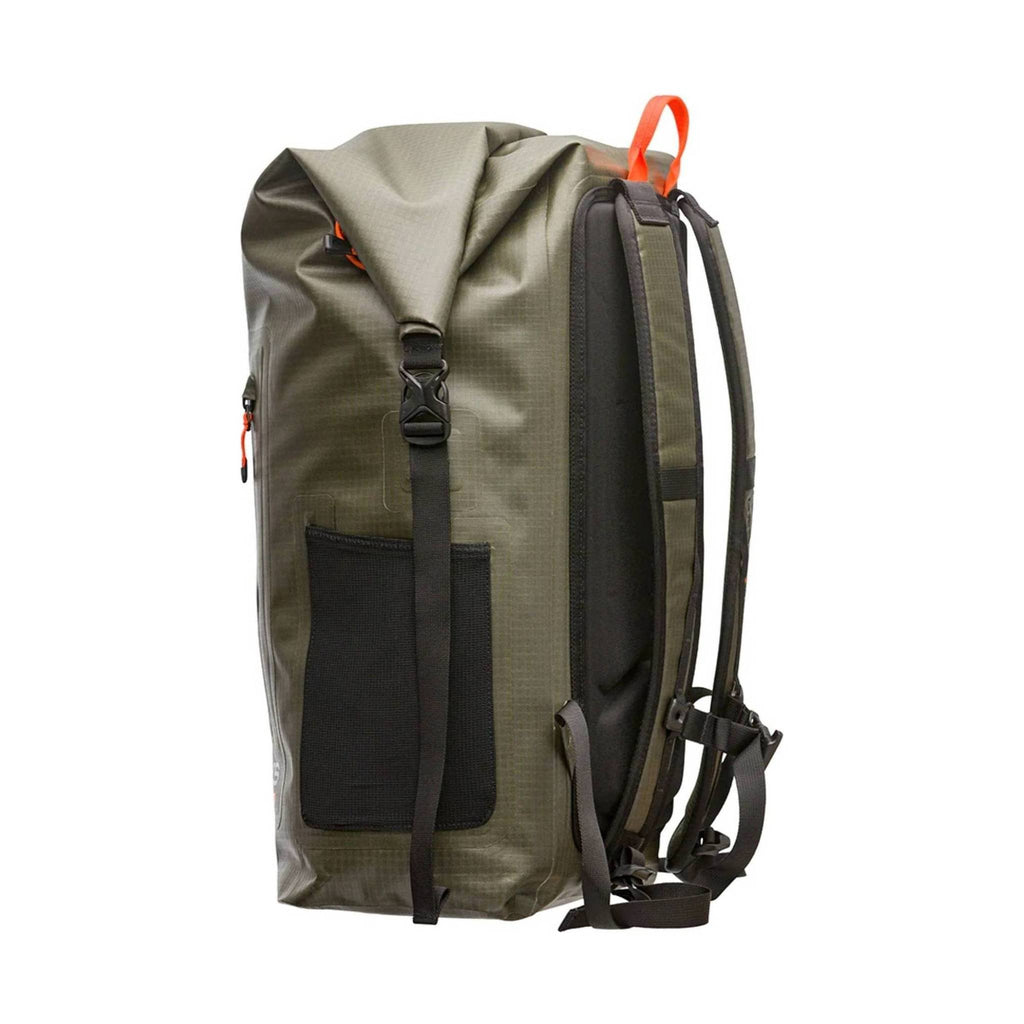 Grundens Wayward Roll Top Backpack 38L - Deep Lichen Green - Lenny's Shoe & Apparel