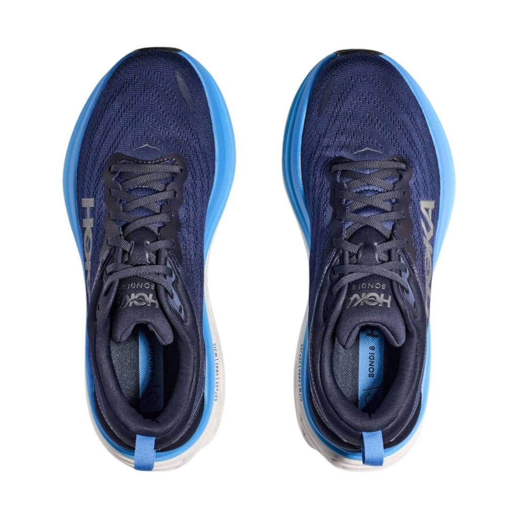 HOKA Men's Bondi 8 - Outer Space/All Aboard - Lenny's Shoe & Apparel